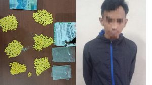 Polisi Ringkus Warga Singkil Pemilik Ratusan Pil Trihex