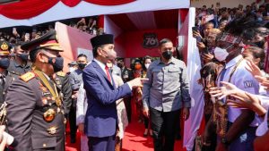 Di Hadapan Presiden Jokowi, Kapolri Listyo Sigit Prabowo Ungkap Makna Tema Hari Bhayangkara ke-76