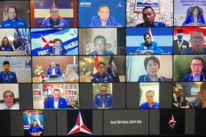 Agus Harimurti Yudhoyono Pimpin Fit dan Proper Test 15 Calon Ketua DPC Partai Demokrat Sulut