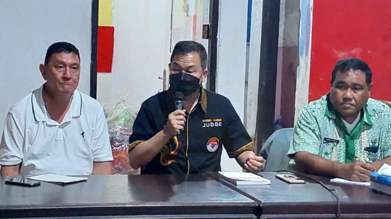 Xaverius Djunair Semangati Atlet Sulut Jelang Kejurnas Barongsai 2022 dan PON 2024