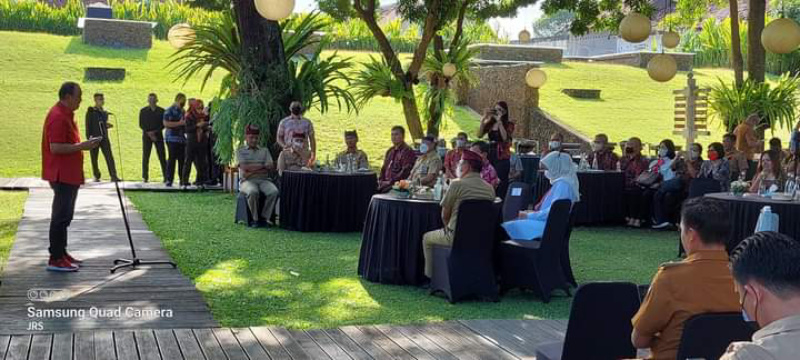 Royke Roring Pimpin 124 Hukum Tua Kunker ke Banyuwangi