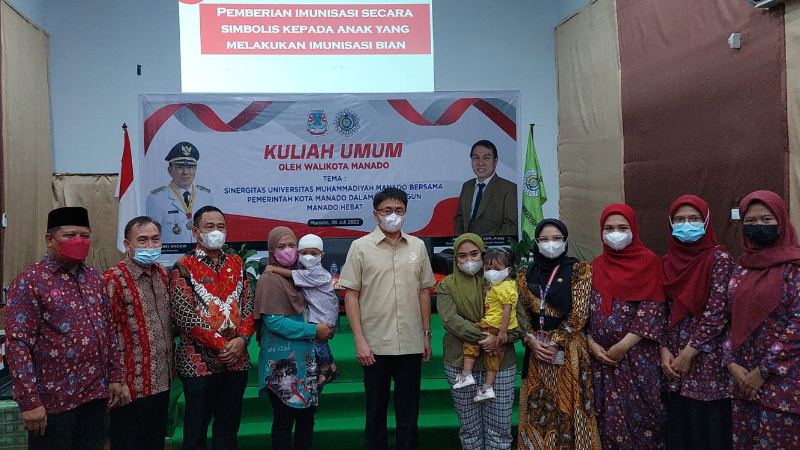 Hadiri Pembukaan Program KKN, Wali Kota Manado Andrei Angouw Diapresiasi Universitas Muhammadiyah Manado