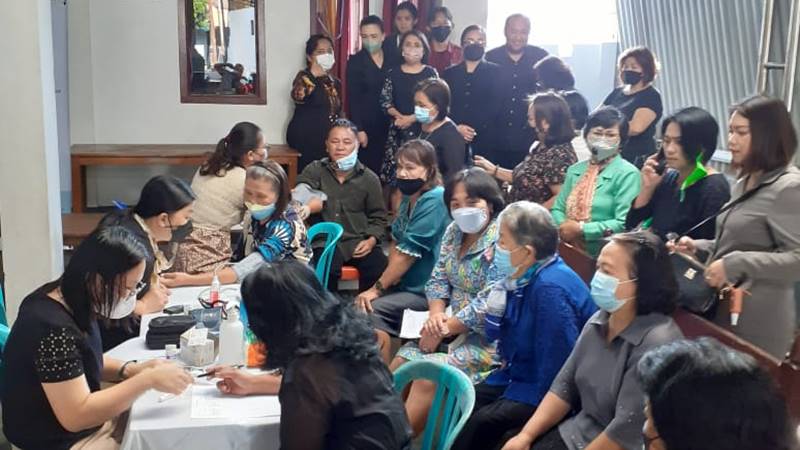 Jalan Sehat dan Pemeriksaan Kesehatan, Awali Bulan Pengucapan KGPM Sentrum Kawangkoan