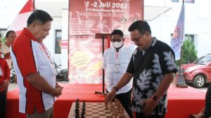 Puluhan Regu Adu Otak di Kejuaraan Catur Percasi Bitung