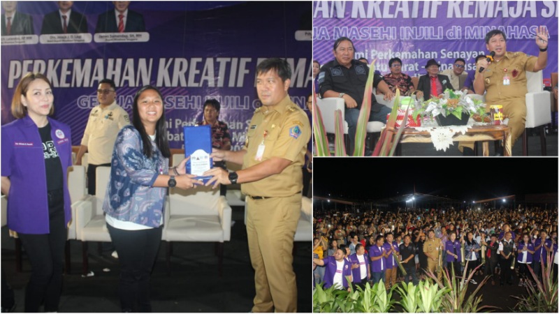 Buka PKRS GMIM 2022 di Kabupaten Mitra, Ini Harapan Steven Kandouw