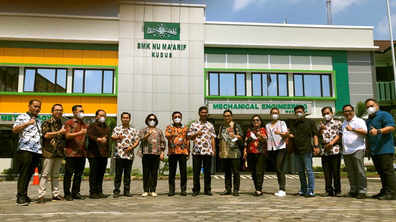 Maurits Mantiri Kepincut dengan Metode Pembelajaran SMK di Kudus