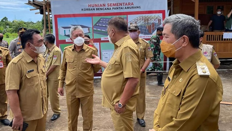 Olly Dondokambey Percepat Pembangunan Hunian Bagi Warga Terdampak Bencana Amurang