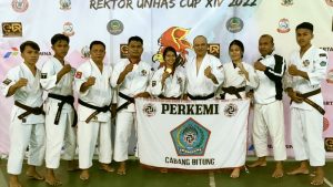 Nama Bitung Berkumandang di Kejuraan PERKEMI Unhas Cup 2022
