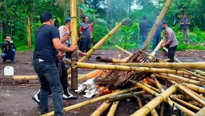 Arena Judi Sabung Ayam di Kawangkoan Dibongkar Aparat Gabungan