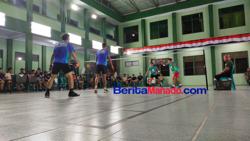 Berlangsung Seru! Turnamen Badminton Dandim 1309 Cup Sukses Digelar