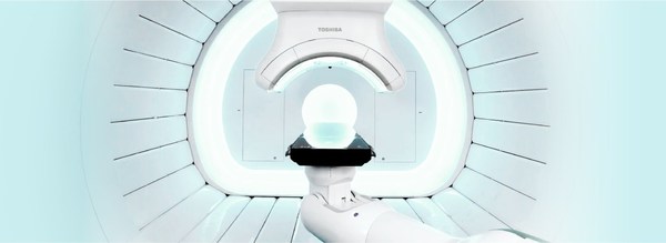 Heavy ion therapy equipment with world’s smallest rotating (PRNewsfoto/Toshiba Corporation)