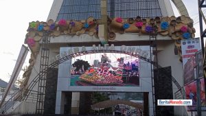 Pusat Kota Tomohon Mulai Ramai Dengan Dekorasi TIFF 2022