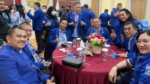 Dampingi Ketum Agus Harimurti Yudhoyono Daftar ke KPU, Elly Lasut: Siap Menangkan Demokrat