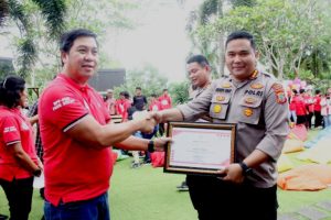 Peringatan Hari Anak Nasional 2022, Polresta Manado Terima Penghargaan Dari Pemprov Sulut