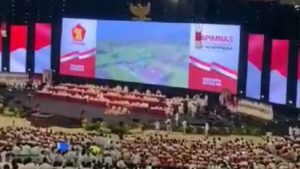 Lagu O Ina Ni Keke Berkumandang di Pembukaan Rapimnas Partai Gerindra