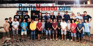 Terlibat Penganiayaan dan Penikaman Puluhan Pemuda di Manado Digelandang ke Kantor Polisi