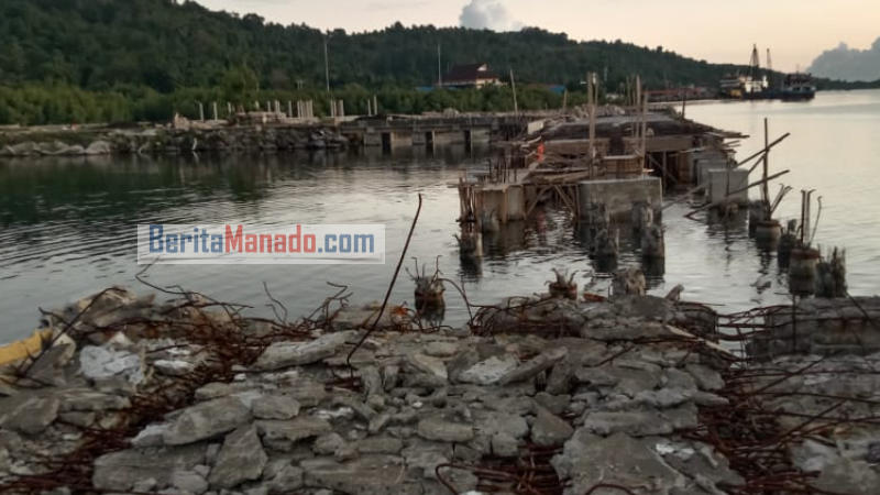 Proyek Mangkrak Pengembangan Fasilitas Pelabuhan Laut Likupang Dipertanyakan