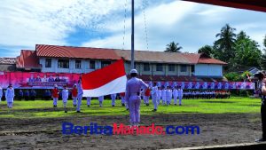 32 Paskibraka Mitra Sukses Kibarkan Bendera, James Sumendap: Kami Bangga