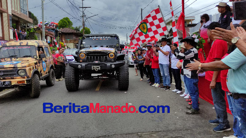 Gelar Pawai Pembangunan, James Sumendap Tegaskan Mitra Telah Mandiri
