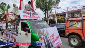 Kontingen Barisan Banteng Gaul Fraksi PDIP Ramaikan Pawai Pembangunan di Mitra