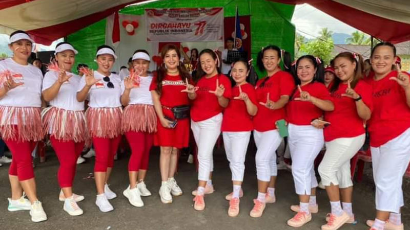 Kades Pangian Barat Gaet Pemuda Karang Taruna Meriahkan HUT RI
