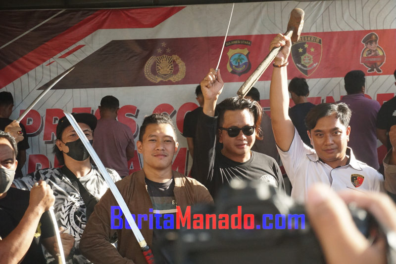 Pabrik Sajam di Manado Digerebek Polisi, Pembuat dan Penjual Dijebloskan ke Bui