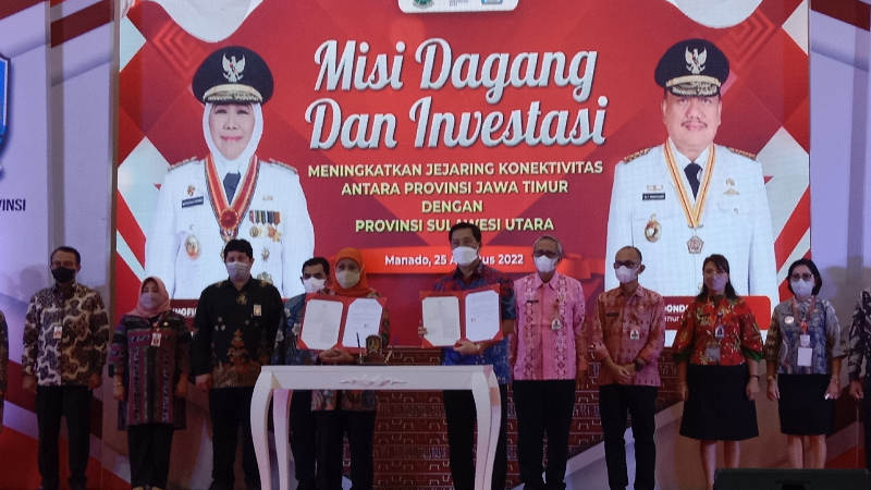 Misi Dagang dan Investasi Provinsi Jawa Timur - Sulawesi Utara Bangun Jejaring Konektifitas, Steven Kandouw: Terima Kasih