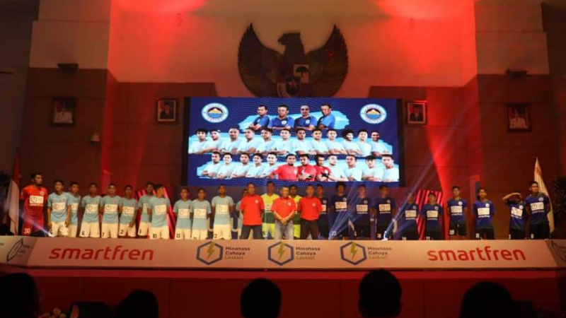 Hadapi Kompetisi, Sulut United Launching Tim dan Doa Bersama di Stadion Klabat