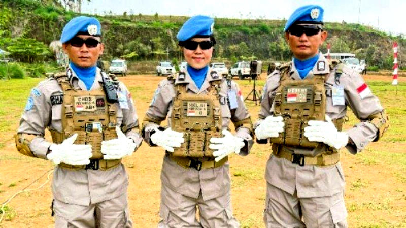 Tiga Polisi di Sulut Terpilih Gabung Pasukan PBB, Emban Misi Perdamaian ke Afrika