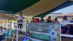 Idris Paputungan Resmi Buka Open Turnamen Al-Ikhlas Cup 