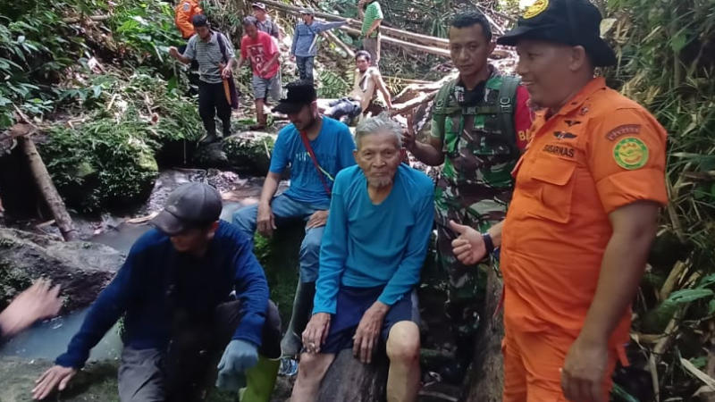 Hilang Sehari di Kebun, Kakek Asal Minahasa Ditemukan Selamat