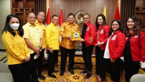 Miliki Tekad Sama Jauhi Politik Identitas, Airlangga Hartarto Sebut Golkar-PSI Sedang PDKT