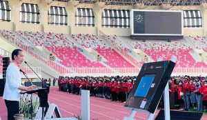 Presiden Jokowi Luncurkan Papua Football Academy