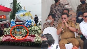 TIFF 2022, Logo Kuda Laut di Kendaraan Hias Bitung “Raib”