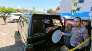 Gelar Razia, Satlantas Bitung Malah Temukan Mobil Minibus Bermuatan BBM Solar