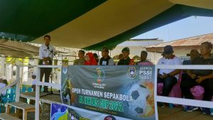 Open Turnamen Al-Ikhlas Cup Resmi Dibuka Camat Kotabunan 