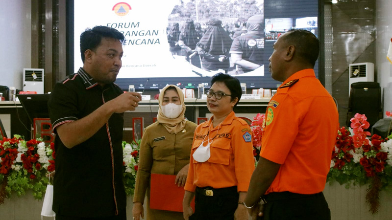 Dilantik Ketua Forum PRB Bitung, Geraldi Mantiri: Ini Pekerjaan Berat, Saya Butuh Dukungan Semua Pihak