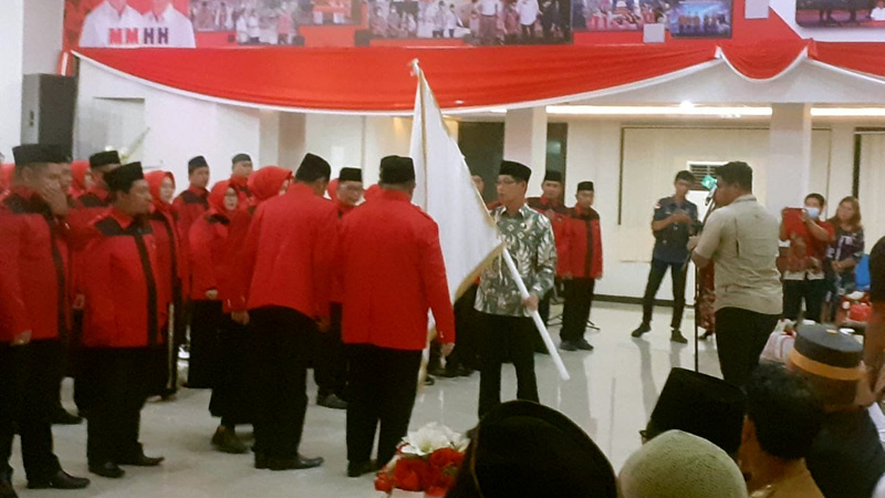 Pengurus PHBI Bitung 2022-2027 Dilantik Hengky Honandar, Ini Komposisinya