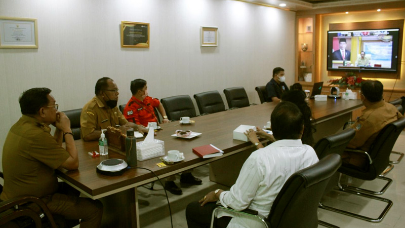 Maurits Mantiri Bahas Pengendalian Inflasi dengan Menteri Tito Karnavian