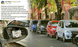 Parkir di Depan Kantor Wali Kota Bitung Rawan, Satpol PP dan Dishub Bakal Lakukan Ini