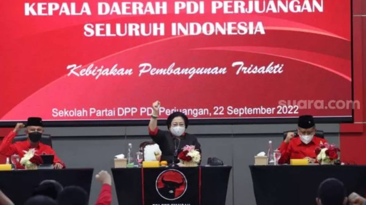 Di Depan Gibran, Bobby hingga Ganjar, Megawati Larang Kader PDIP Dansa-dansa Politik Jelang 2024 (suara.com