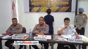 Polres Sitaro Ungkap 5 Judi Togel