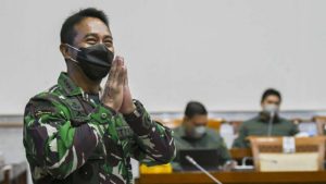 Panglima TNI Jenderal Andika Perkasa Bantah tak  Harmonis Dengan KSAD Dudung Abdurachman