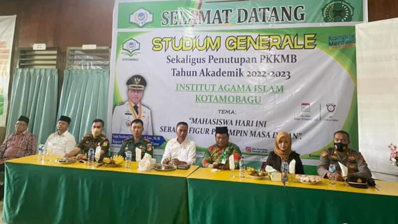 Gelar Studium General dan Penutupan PKKMB, Rektor IAIK Muliadi Mokodompit Sampaikan Ini
