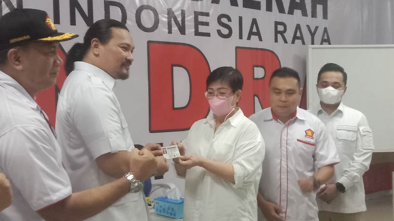 Martin Daniel Tumbelaka Daftar Bacaleg DPR-RI di Gerindra Sulut, Sebut 2024 Eranya Prabowo Subianto