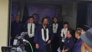 Resmikan Kantor DPD NasDem Tomohon, Ini Pesan Surya Paloh