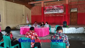 Abdul Karim Pontoh Ungkap Hasil Rakor Evaluasi Perubahan APBDes Tahun 2022 di Belang