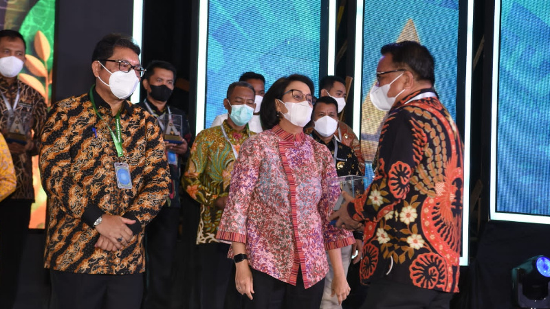 Berhasil Pertahankan WTP 11 Kali Berturut-turut, Bitung Diganjar Penghargaan dari Kementerian