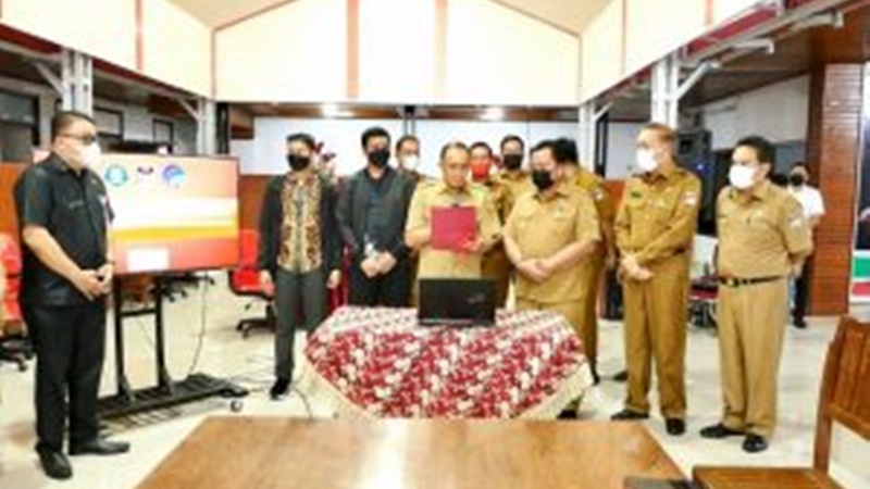 ADVERTORIAL: Pemkab Minahasa Launching Tanda Tangan Elektronik