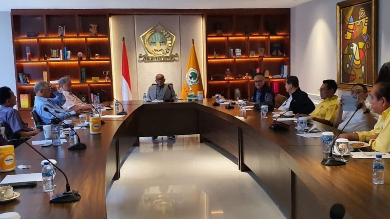 Aburizal Bakrie Ingatkan Kader GOLKAR Tetap Solid dan Usung Airlangga Hartarto Capres 2024
